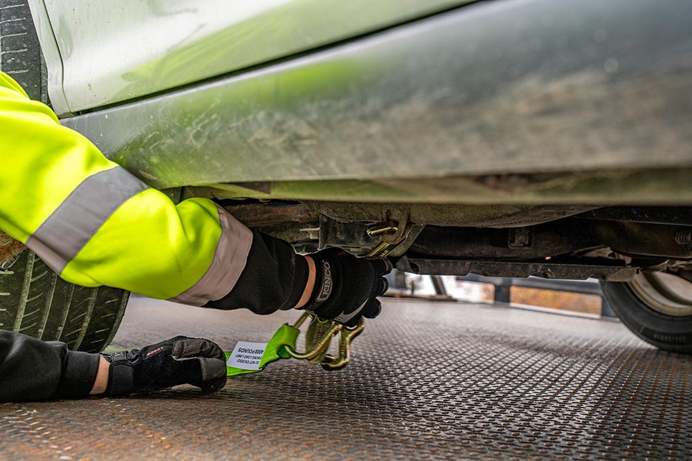 SafeAll 4 Point Tie-Down Assembly with Cluster