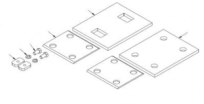 AXLE-LIFT WEAR PAD KIT HD - starequipmentsales