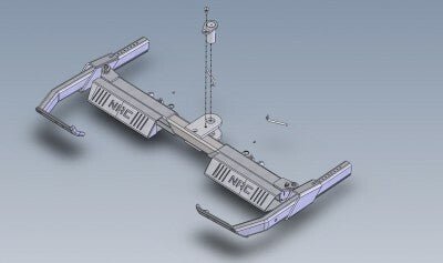 Galvanized Wheel-Lift Kit with T-Bar 3x3 - starequipmentsales