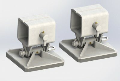 Rubber Stabilizer Grip (Set) (Car Carrier) (30,000 lbs.) - starequipmentsales
