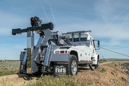 ITD4700 mounted on tow truck
