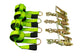 SafeAll 4 Point Tie-Down Assembly with Basket Straps