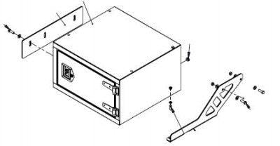ALU. ROLLBACK'S REAR TOOL BOX (RIGHT ASS'Y) - starequipmentsales