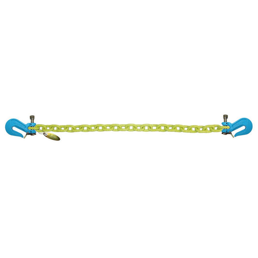 B/A Products Co. 1/2" Grade 100 Twist Lock™ Cradle Grab Hook Hi-Viz Chain - starequipmentsales