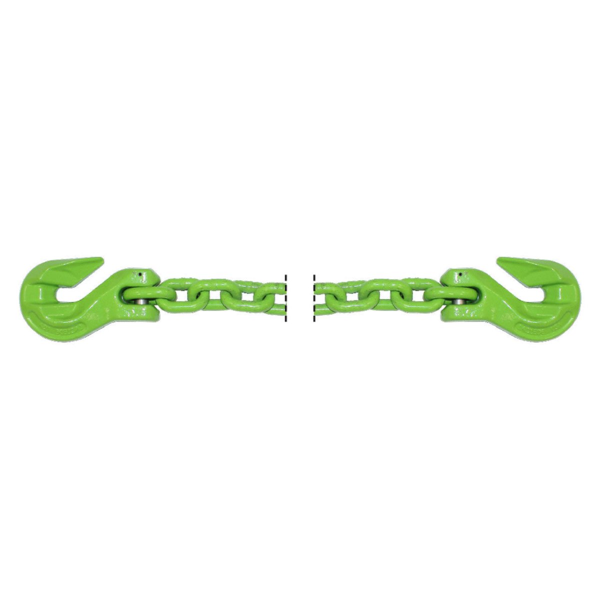 B/A Products Co. 1/2" Grade 120 Cradle Grab Hook Hi-Viz Chain - starequipmentsales