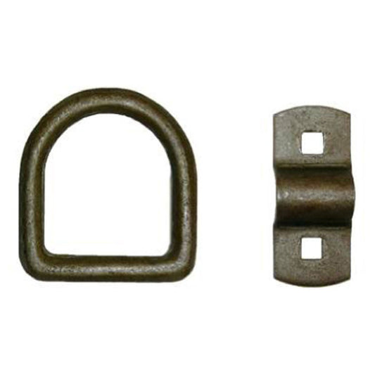 B/A Products Co. 1/2" Plated Bolt-On D-Ring - 38-DR1SC - starequipmentsales