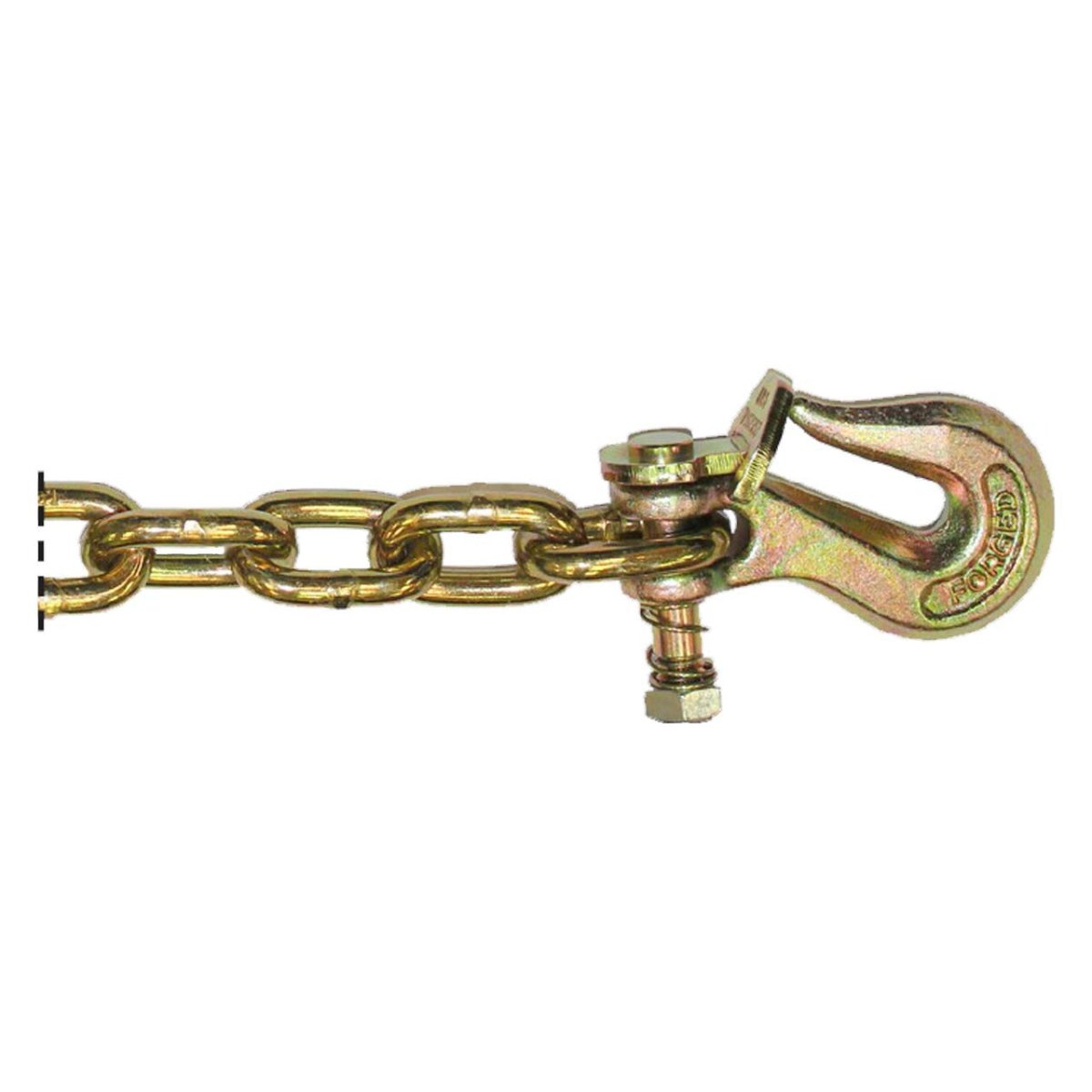 B/A Products Co. 3/8" x 10' Chain w/Twist Lock™ Grab Hook on One End - G7-3810ST - starequipmentsales