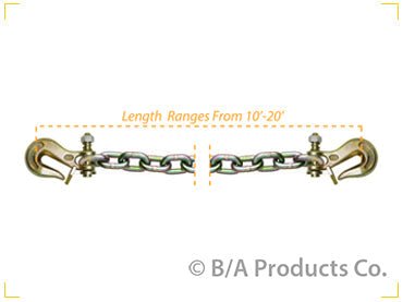 Chain with Twist Lockâ„¢ Grab Hooks on Each End - starequipmentsales