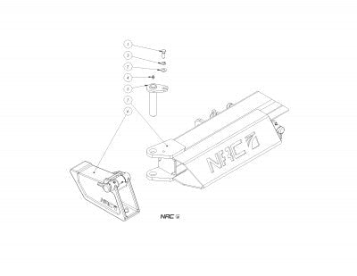 GALVANIZED LEFT WHEEL-LIFT KIT (3X3) - starequipmentsales