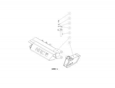 GALVANIZED RIGHT WHEEL-LIFT KIT (3X3) - starequipmentsales