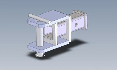 Hitch Receiver Assembly (T-Bar 4x4) - starequipmentsales