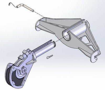 Pulley Assembly Removable for Steel Deck Only - starequipmentsales