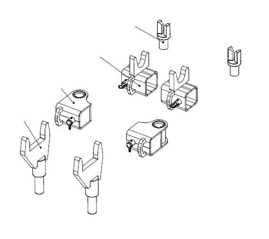 STANDARD ADAPTORS FOR NEW 4" T-BAR - starequipmentsales